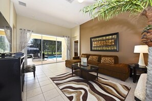 Living room - The Windsor Hills Resort - 7742gcsjgie (Kissimmee)