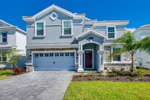 Villa | Exterior - 1605mc Amazing Champions Gate 8 Bedroom 5 Bed (Davenport)