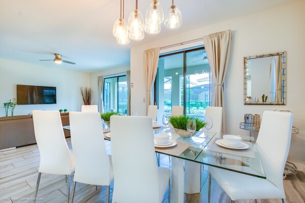 Villa (5416SC Luxury 6 Bedroom 4.Bath  Home ) | Private kitchen | Fridge, microwave, cookware/dishes/utensils