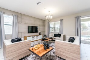 Villa (1666MVD Amazing Champions Gate 8 Bedr) | Living room