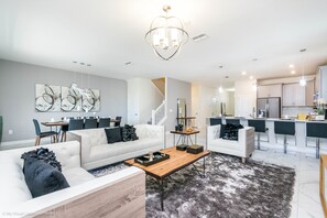 Living room - 8 Bedroom Champions Gate Villa (Davenport)