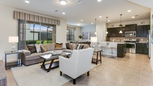House | Living room - 1504 Orlando Newest Resort Community Pool Home (Lake Buena Vista)