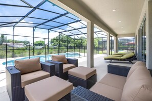 Villa (Solterra Home W Private Pool and Fami) | Balcony