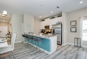 House (1592SLICE) | Private kitchen | Fridge, microwave, oven, dishwasher