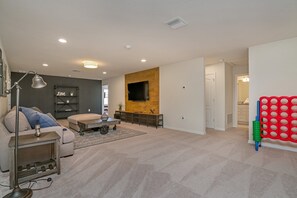 Villa (8909BENGAL) | Living room | Flat-screen TV - 8 Bed 6 Ba Villa with Games, Pool & Spa (Kissimmee)