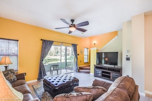 House (2782SKP Emerald Island Resort) | Living room | Flat-screen TV - 2782skp Emerald Island Resort (Kissimmee)