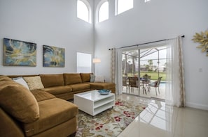 Villa | Living room | Flat-screen TV