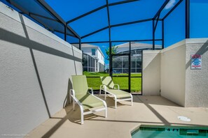 Hus (Luxury Champions Gate 4 Bedroom Town ) | Balkong