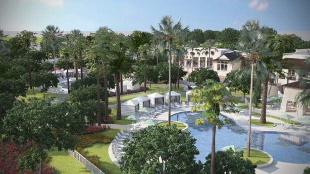 Villa ( Solara Resort 9 Bedroom  6 Bathroom ) | Pemandangan udara