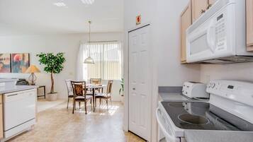 Villa | Private kitchen | Fridge, microwave, oven, dishwasher