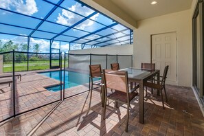 House (Fantastic Windsor At Westside Resort ) | Outdoor dining - 4bed 3Ba Home With Pool at Windsor (Kissimmee)