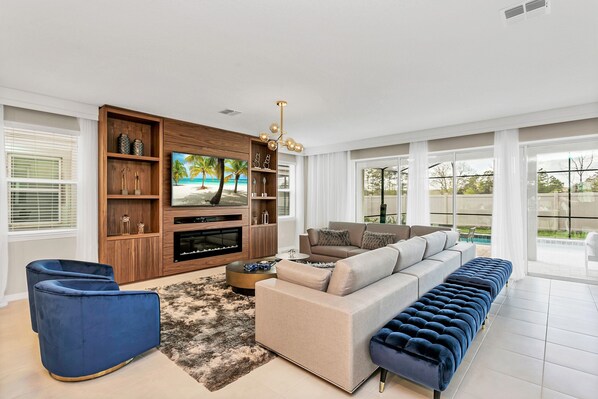 Villa ( Solara Resort Villa W Private Pool 1) | Living room