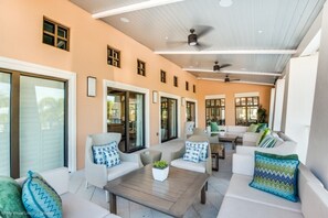Villa (1841CARRI) | Terrace/patio - Exquisite 8 Bed Villa Pool & Spa, Movie Theater 1841c (Kissimmee)