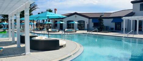 別墅 (8864BENGAL) | 游泳池 | 室外游泳池,提供日光浴躺椅