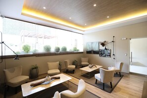 Sala de estar en el lobby