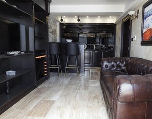 Classic-huoneisto | Olohuone | Taulutelevisio