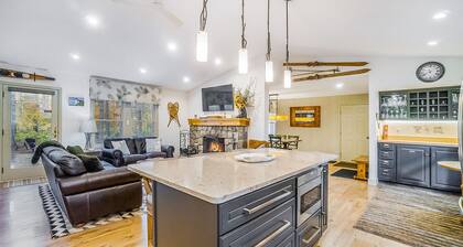 Upea koti päin golfkenttää w / oma terassi, riippumatto ja palo kuoppaan!