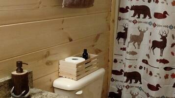 Combined shower/tub