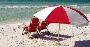 On the beach