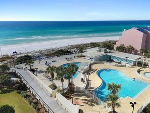 Condo, 2 Bedrooms, Ocean View | Pool | Outdoor pool - Tides 601 at Tops'l Beach Resort by Destin Getaways (Miramar Beach)