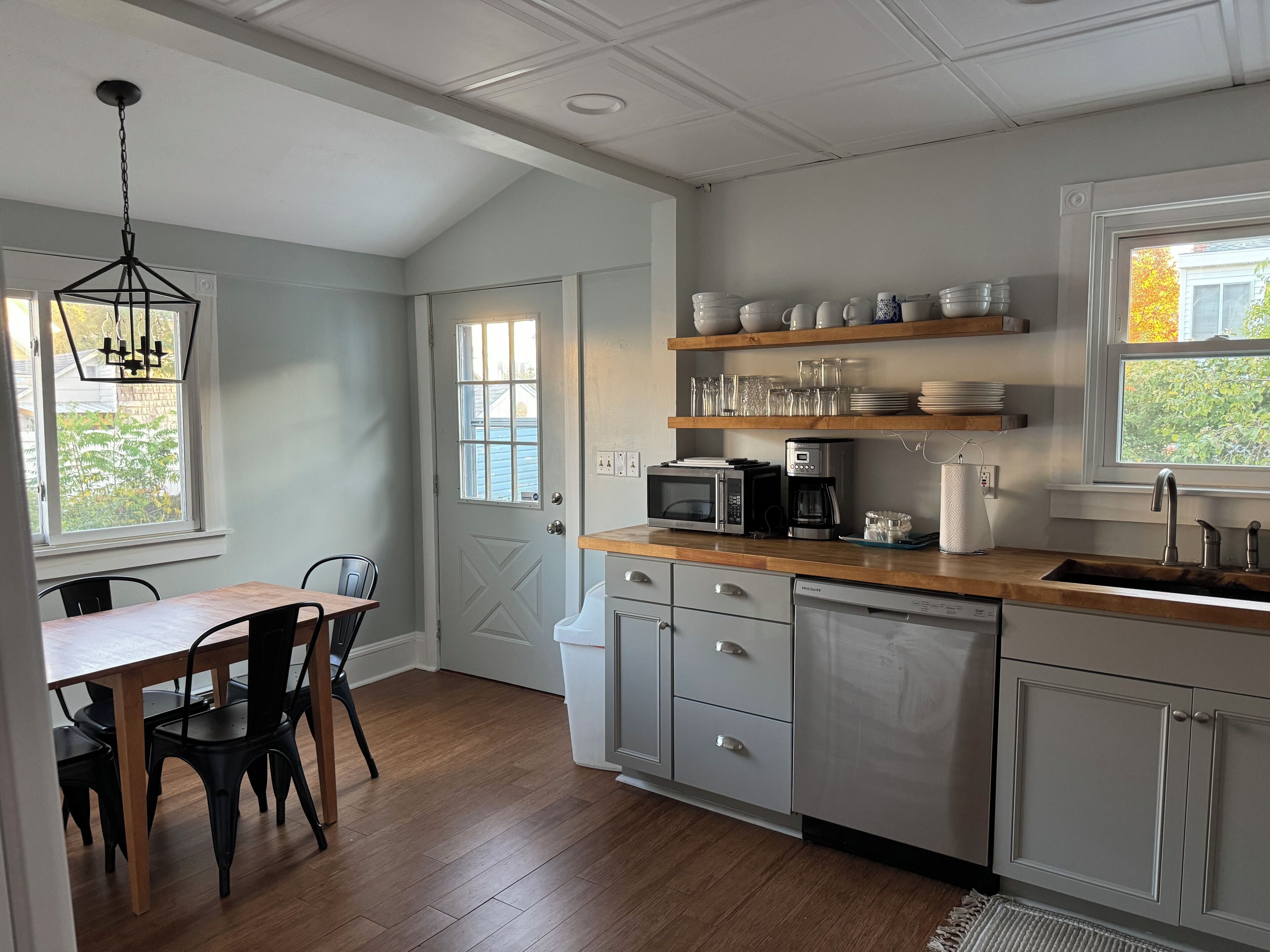 renovated kitchen