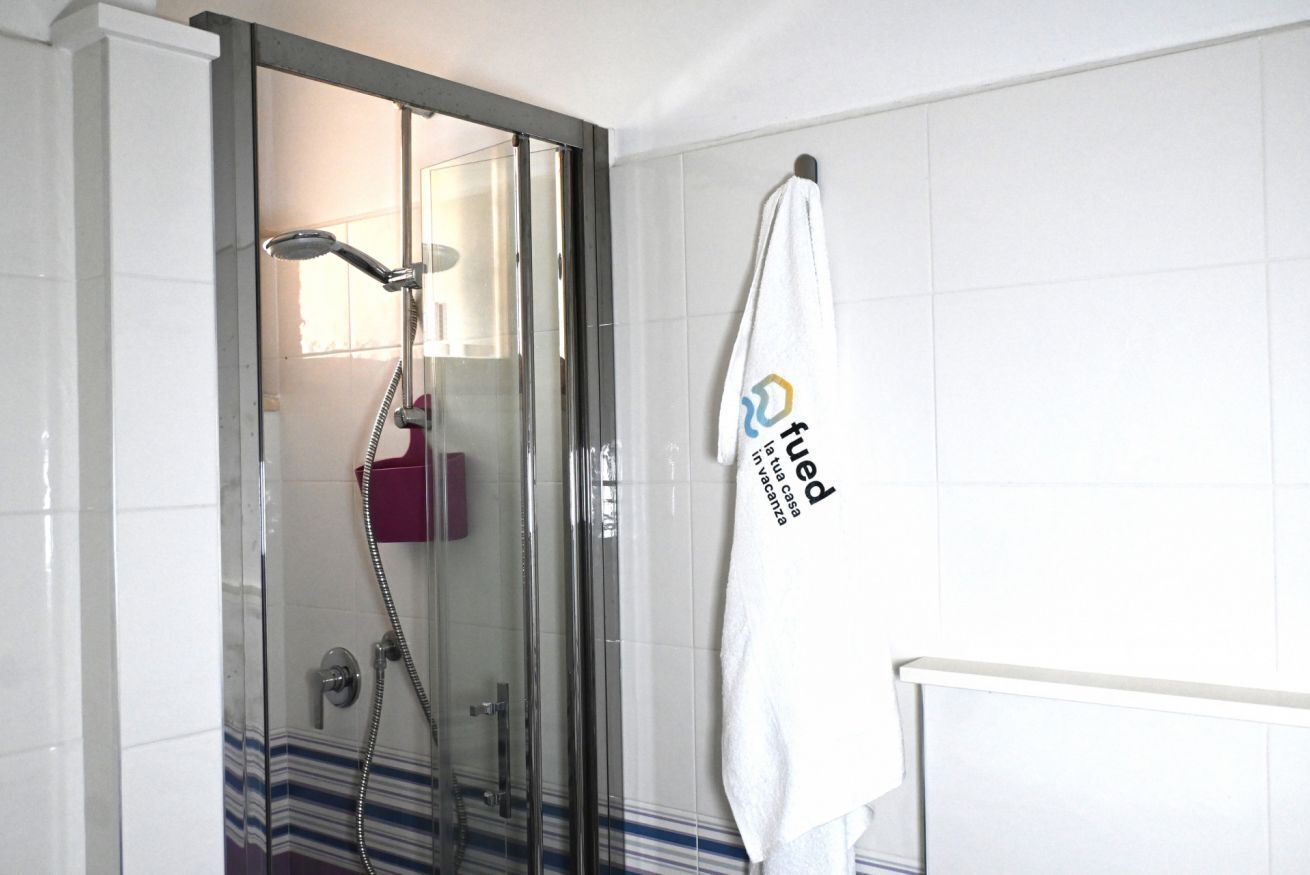 Doccia, bidet, asciugamani