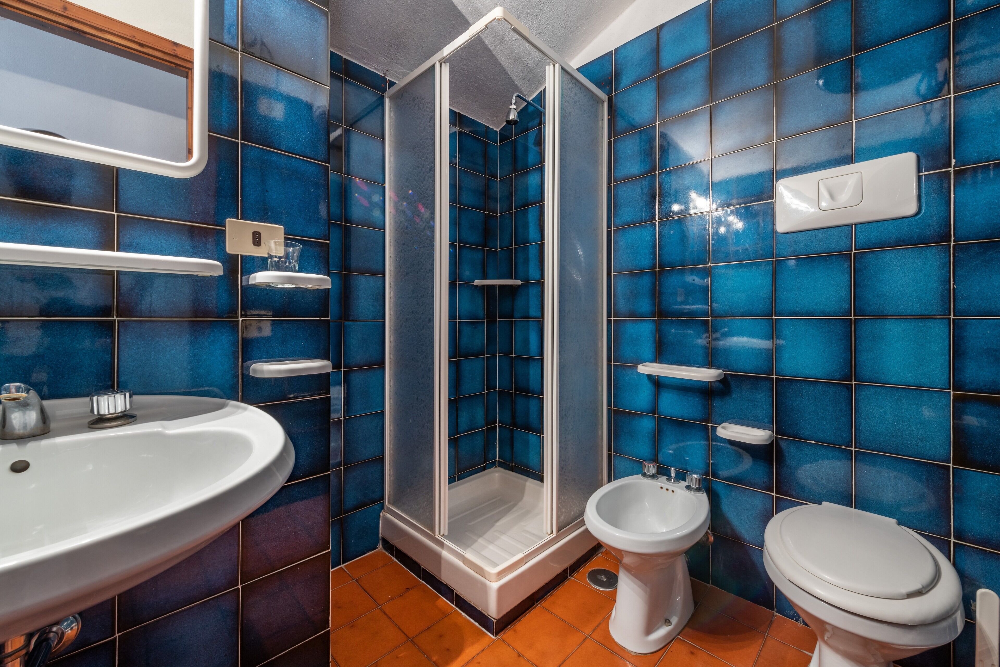 Dusche, Handtücher