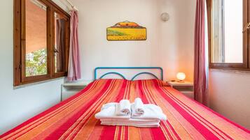 2 soveværelser, sengetøj