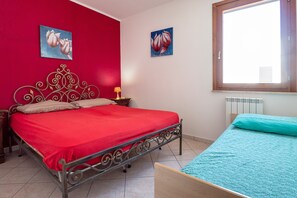 3 habitaciones y ropa de cama 