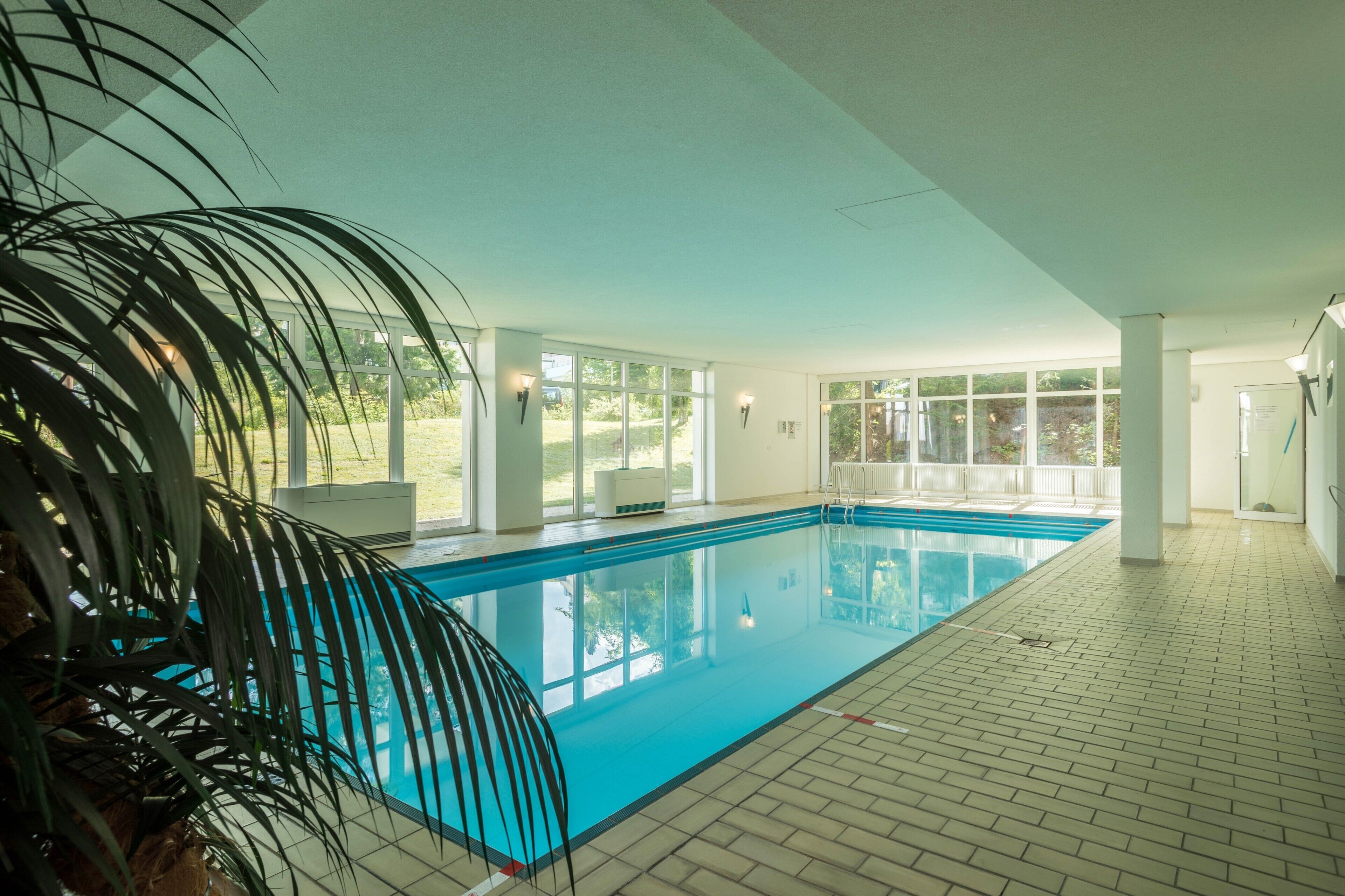 Indoor pool, a heated pool