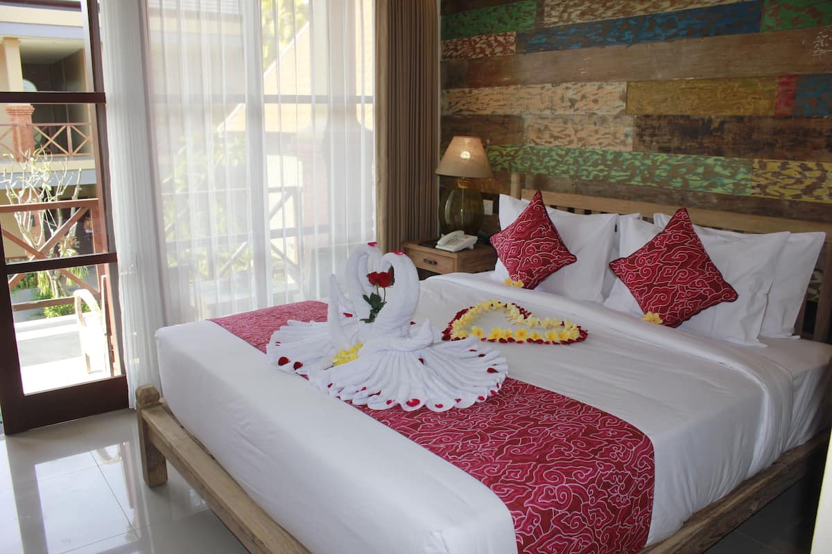 Deluxe Double Room | Egyptian cotton sheets, premium bedding, memory foam beds, minibar