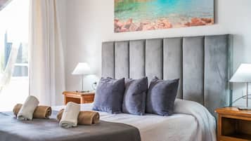 4 makuuhuonetta, silitysrauta/-lauta, ilmainen Wi-Fi, vuodevaatteet