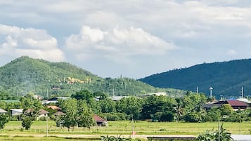 Blick auf die Berge