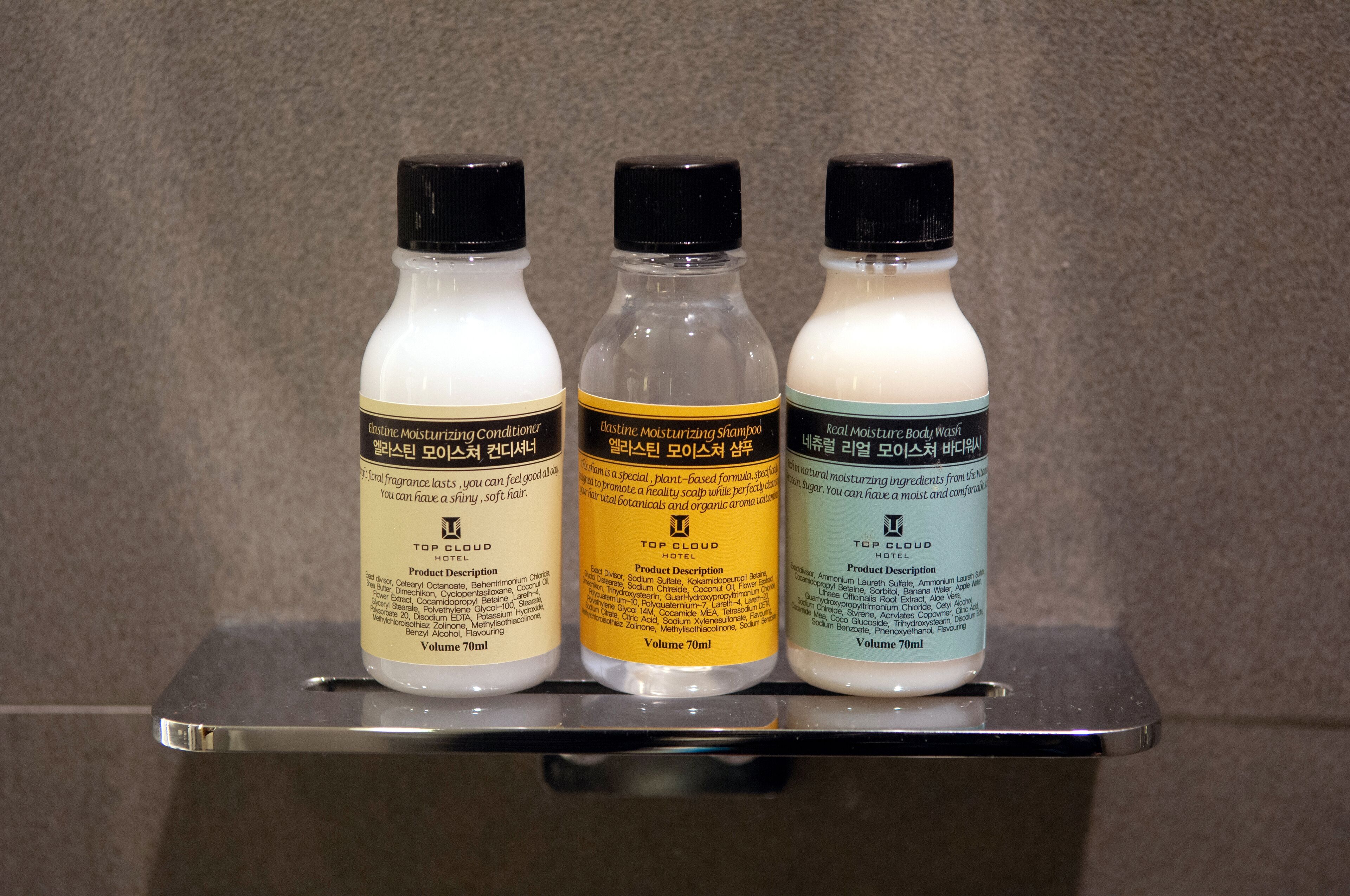 free toiletries, hair dryer, bathrobes, bidet