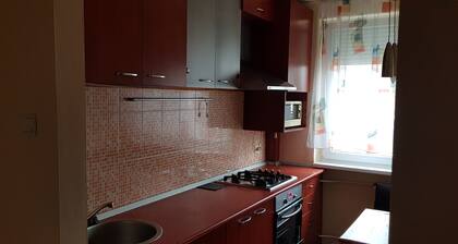 A nice apartament clean and silent, a place to stay very nice.