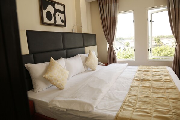 Draps en coton égyptien, literie de qualité supérieure