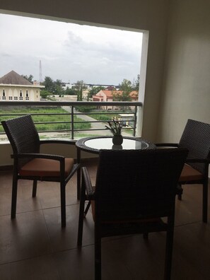 Vue depuis l’hébergement