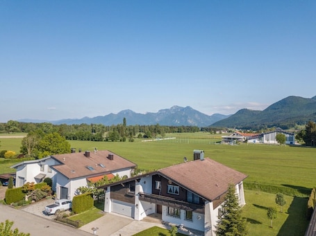 Exterior. Cosy Holiday Apartment “Direkt Zwischen Chiemsee und Alpen” in an Idyllic Location