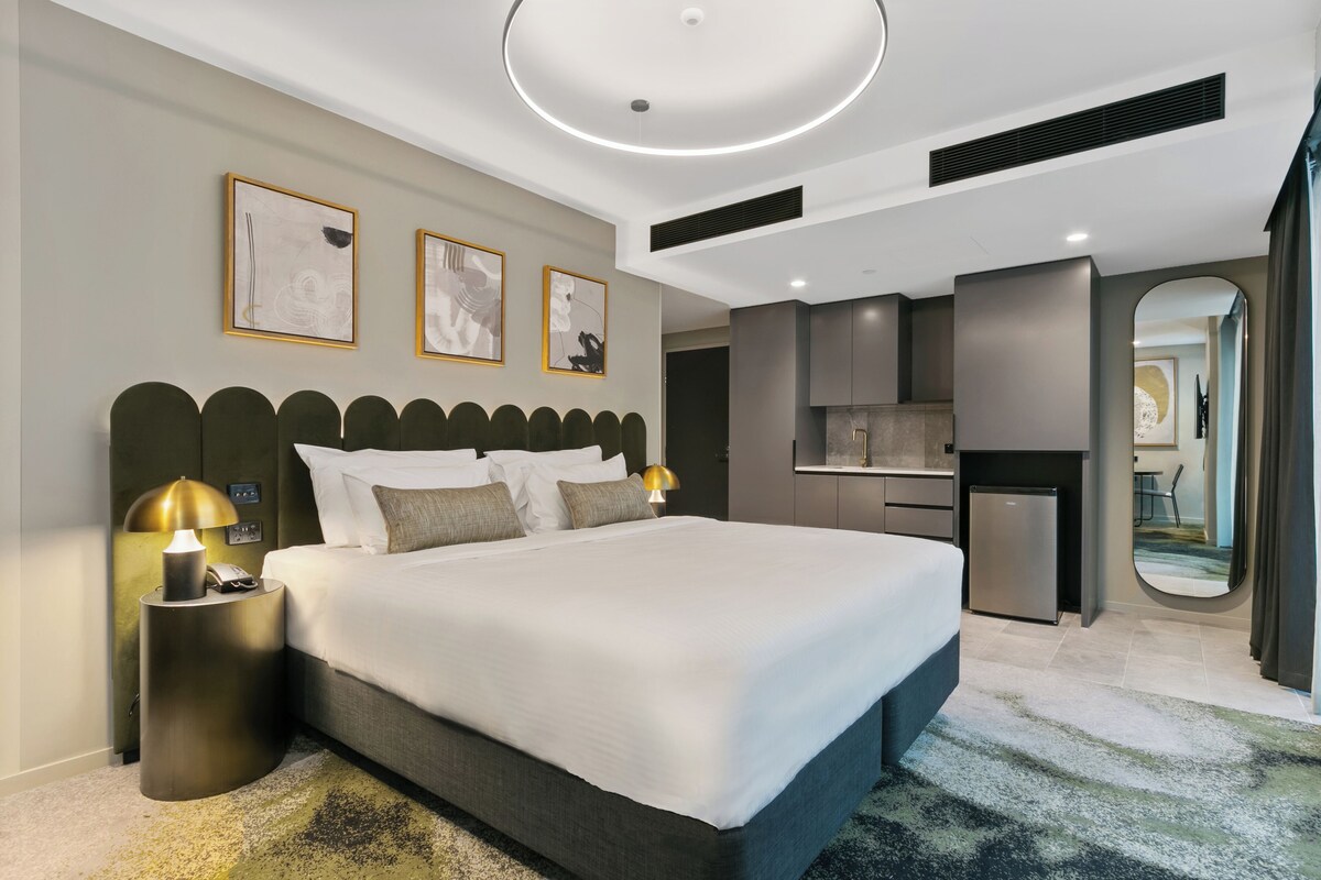 Ropa de cama de alta calidad y camas con pillow-top 