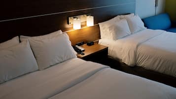 In-room safe, desk, laptop workspace, blackout drapes