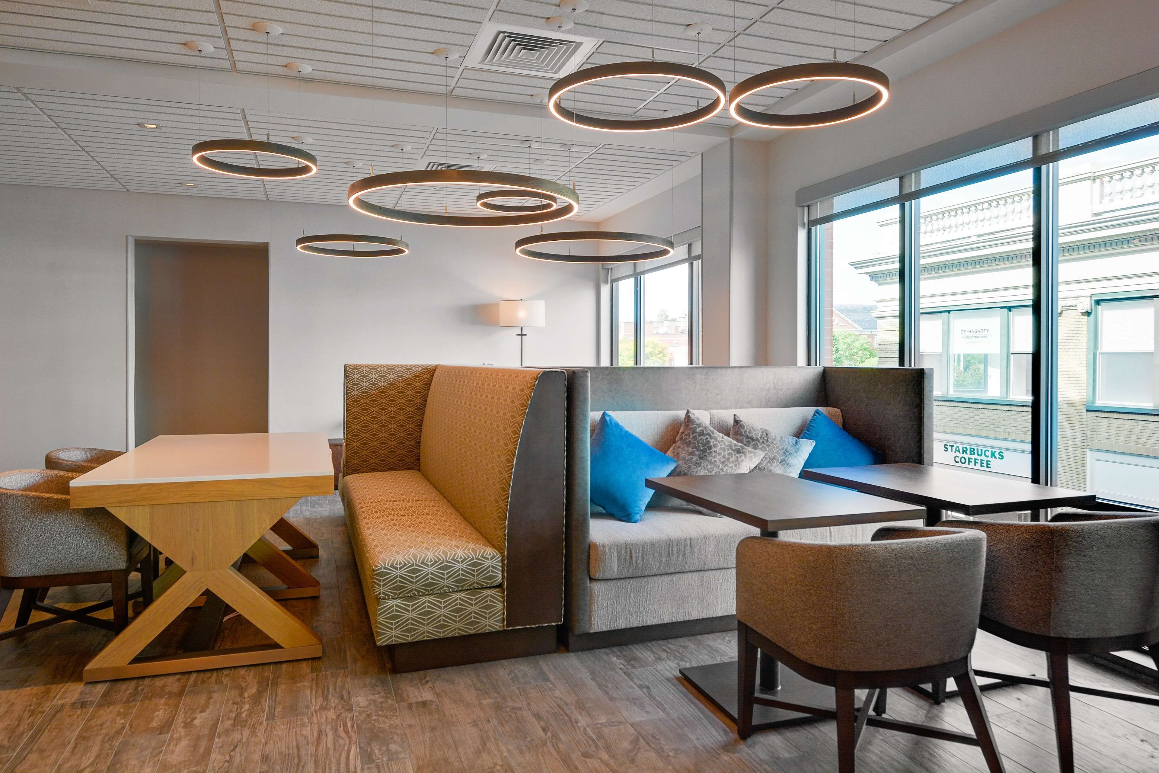 free daily self-service breakfast