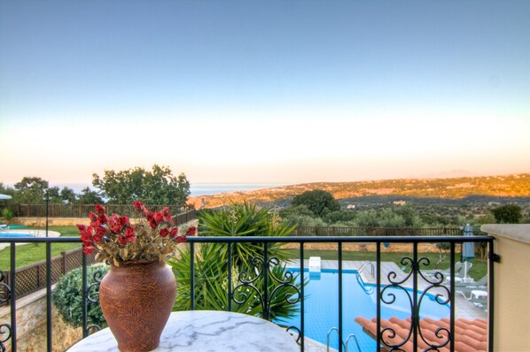 Villa, 3 Bedrooms, Smoking, Balcony | View from property - Anemoni - Gerani Villas With Private Pooi (Rethymno)