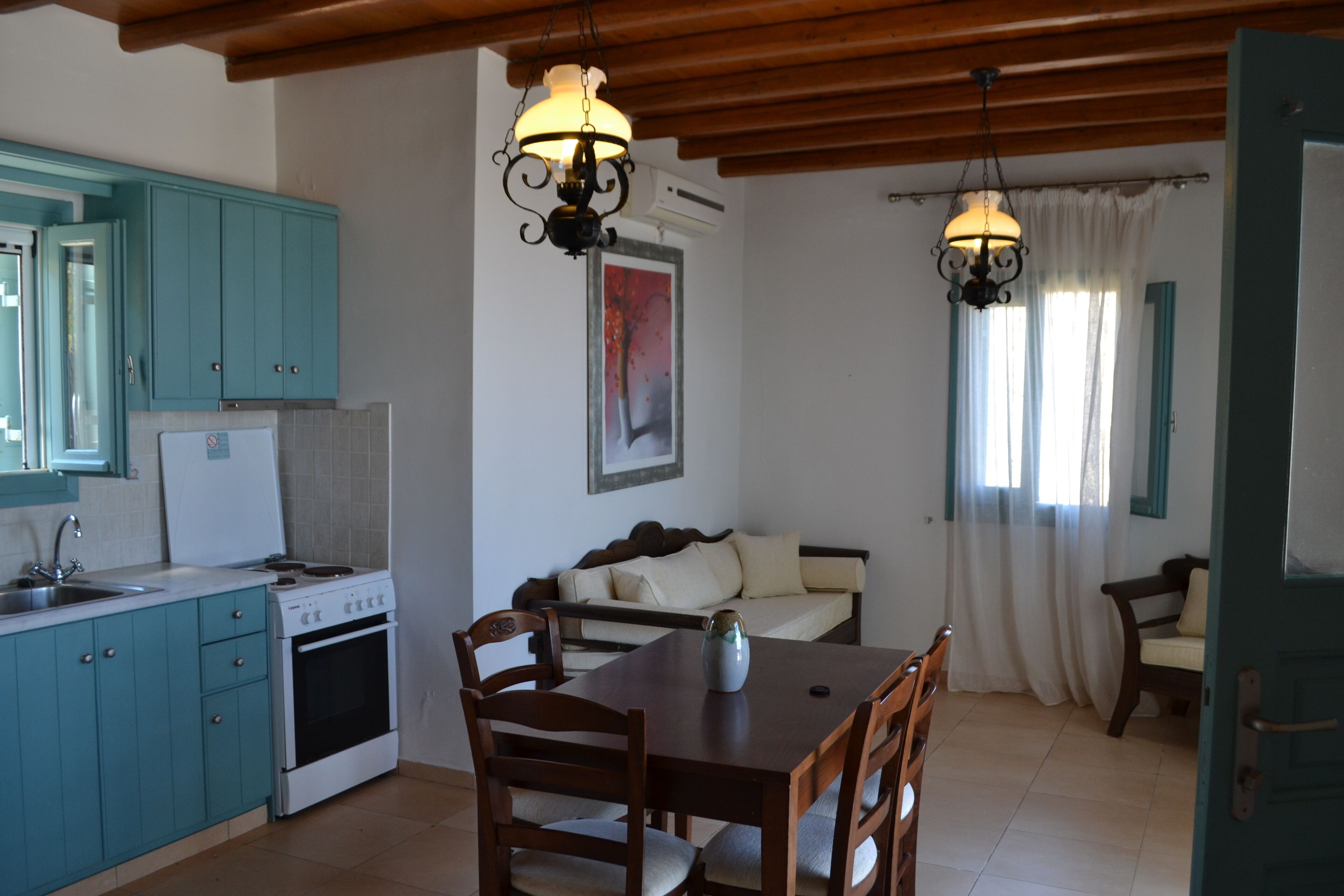 Casa, 1 habitación, fumadores, terraza | Interior