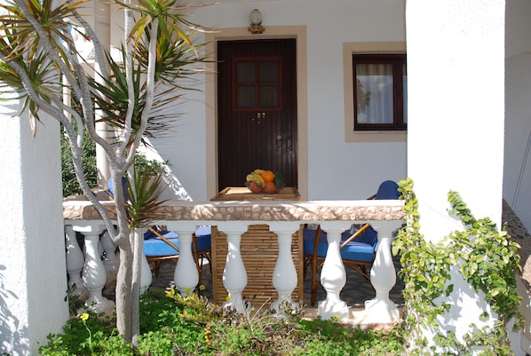 Villa, 1 Bedroom, Smoking, Balcony | Balcony - Relaxing Studio With Veranda 'n Garden (Agios Nikolaos)