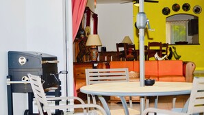 Room, 1 Bedroom, Patio, Garden View | Terrace/patio - Room-playacar - Superior Budget Room Wit (Playa del Carmen)