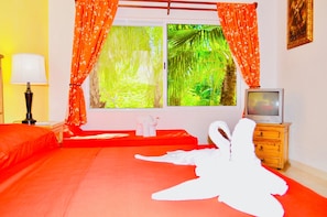 Room, 1 Bedroom, Patio, Garden View | 1 bedroom, free WiFi - Room-executive Budget Room With Swimming (Playa del Carmen)