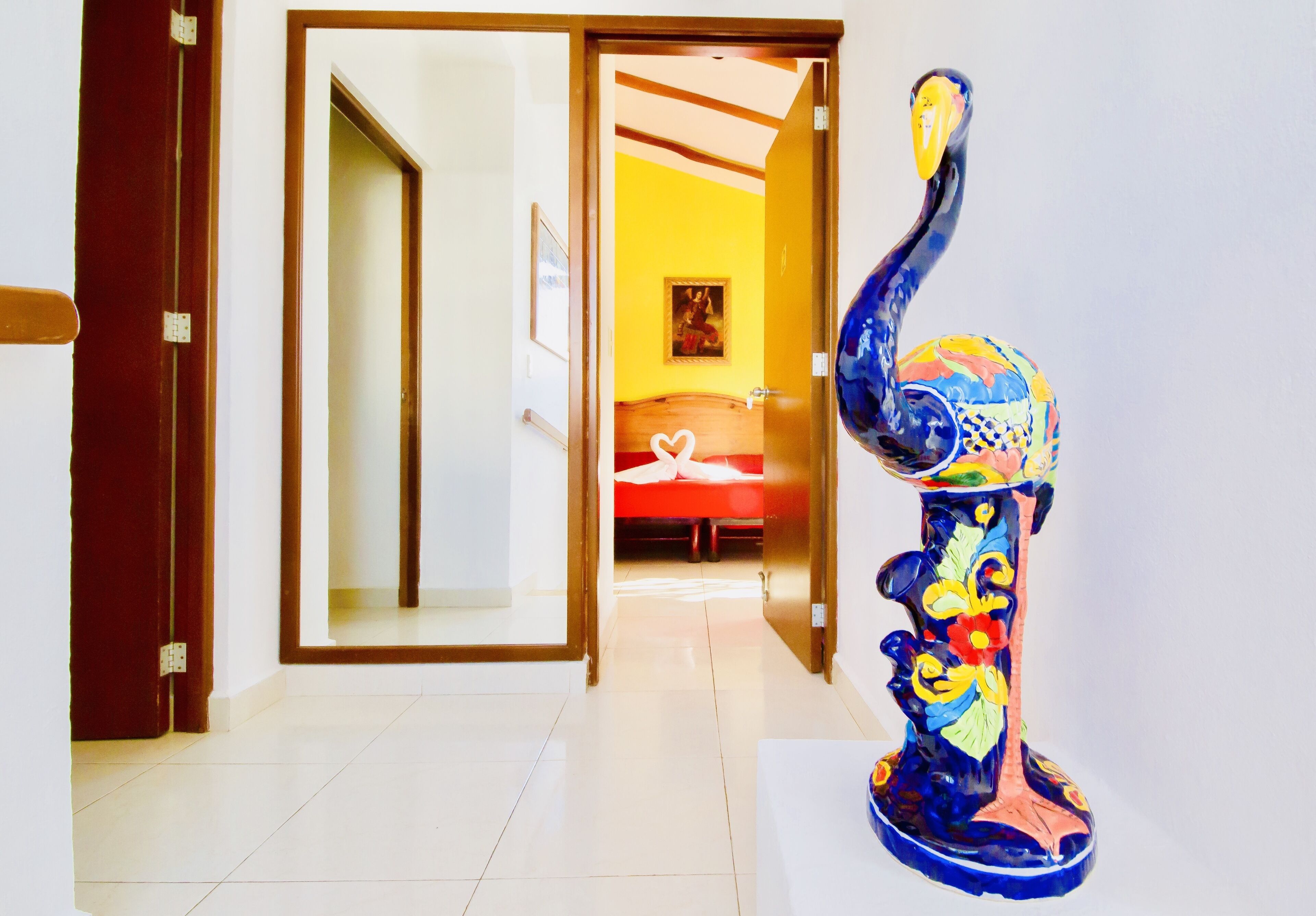 Habitación, 1 habitación, balcón, vista al jardín | Plano