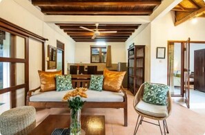 Living area - SMV- 2BedGRDN - V4 · 2BR Garden Villa Walk to shops and Beach Legian (Legian)