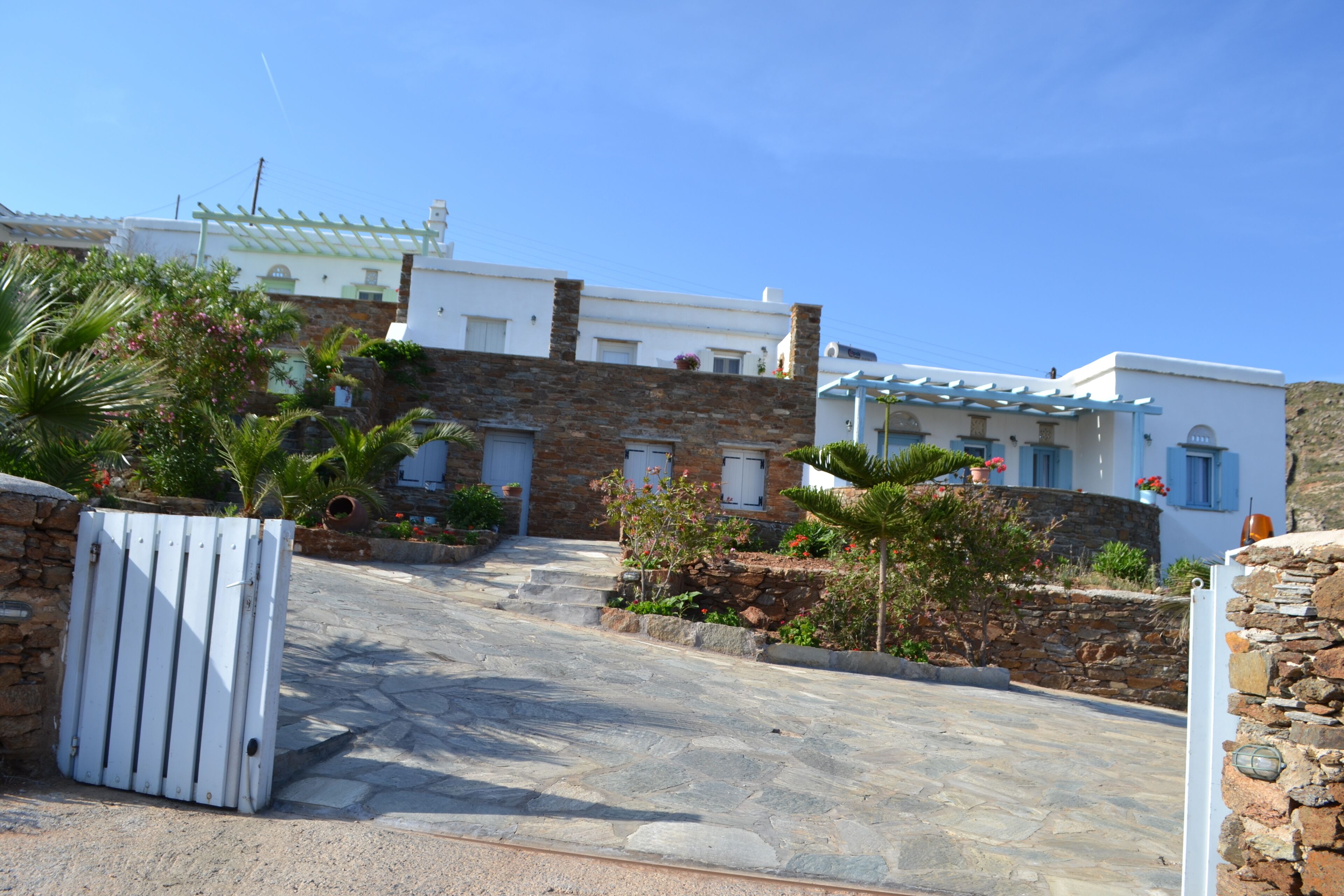 Casa, 1 habitación, para fumadores, Terraza | Vista frontal de la propiedad