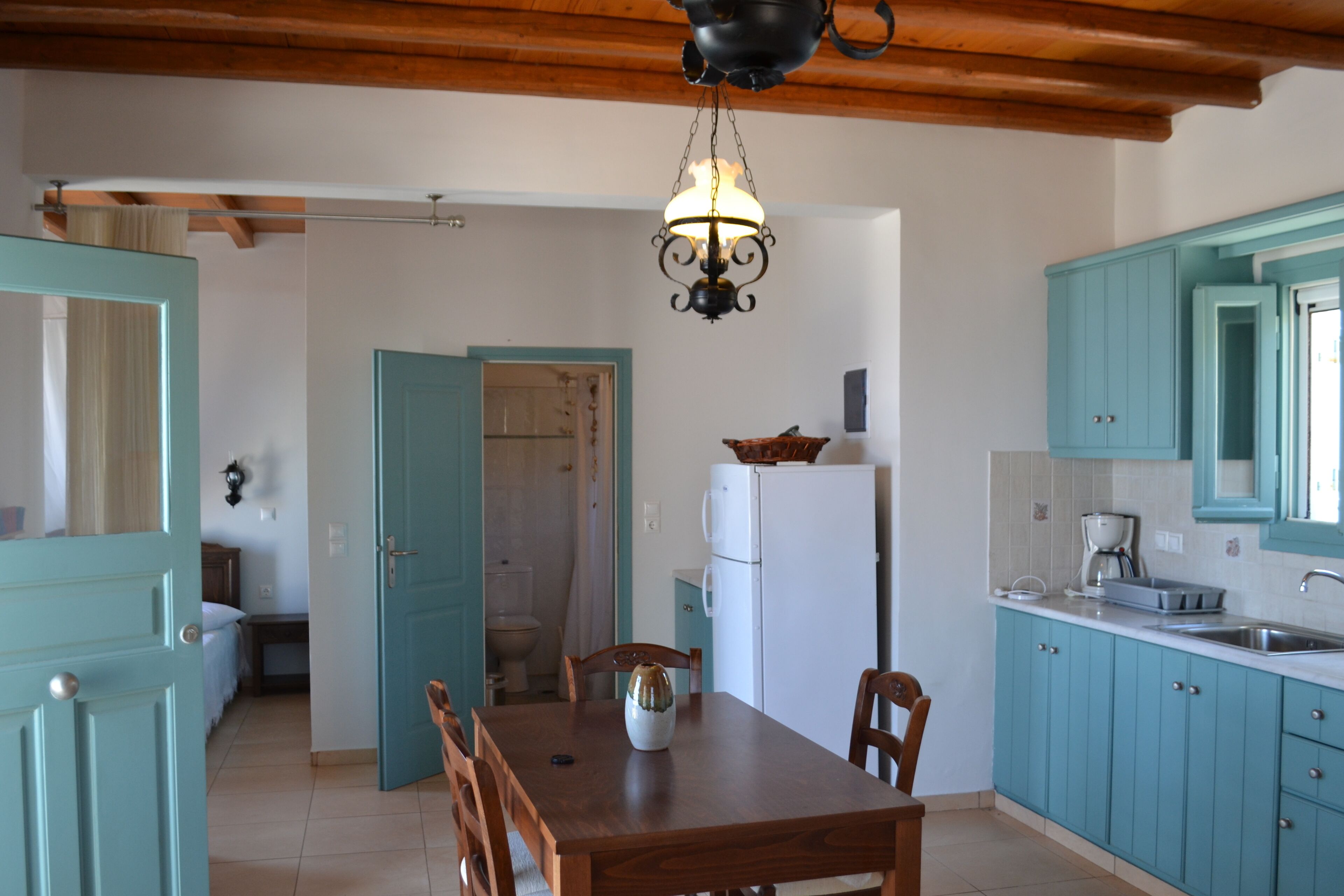 Casa, 1 habitación, para fumadores, Terraza | Interior